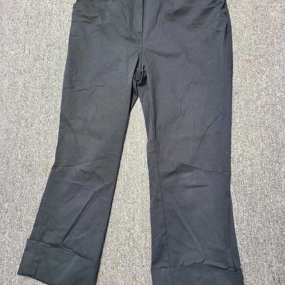 I. N. C. International Concepts Capri Pants Women's 6P (Navy Blue) - Picture 3 of 7